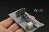 Quinta Studio QDS-32250  A-26C Invader 3D-Printed & coloured Interior on decal paper (Hobby Boss) (with 3D-printed resin parts) 1/32